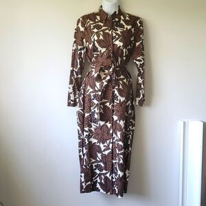 Zara shirt dress Sz.S 100% cotton. New no tags